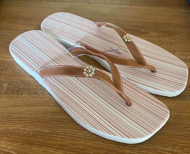 Luna Flip Flops lightweight casual footwear for women and everyday wear brown