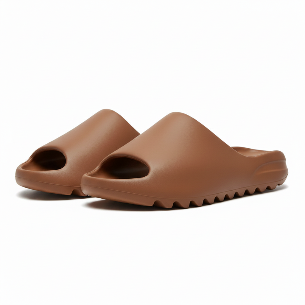 Foam Slide Brown Alt