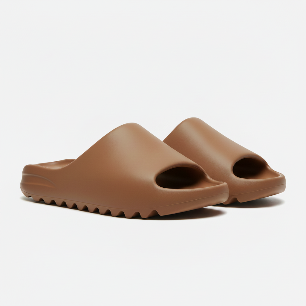 Foam Slide Brown
