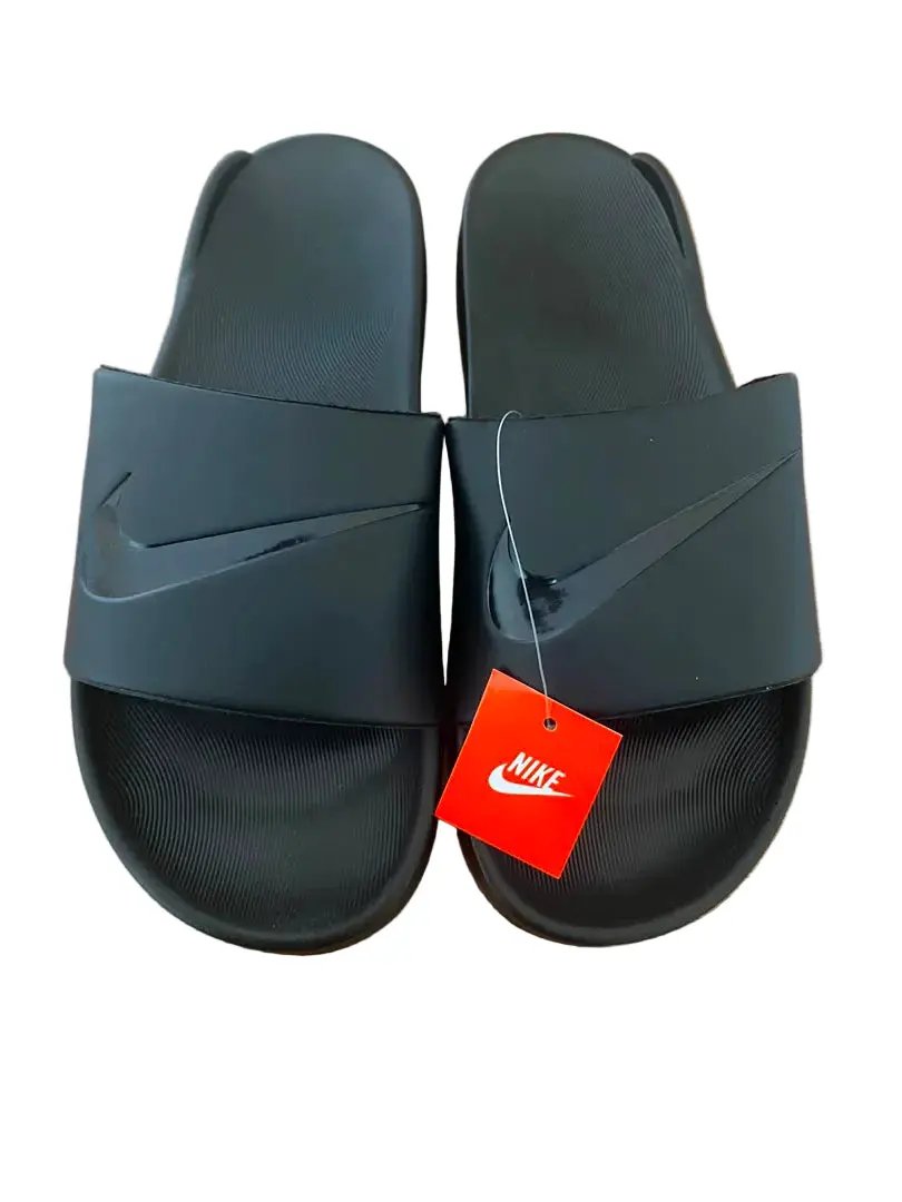 Premium Leather-Look Slides