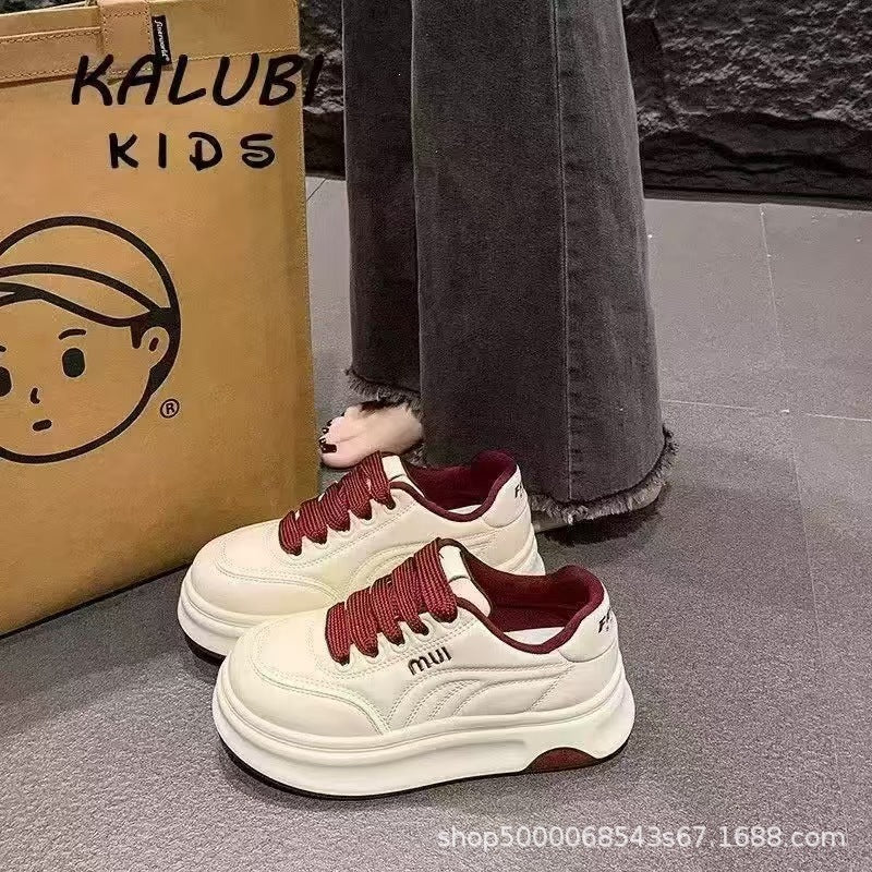 Women's Fabric Casual Sneakers with Warm Lining