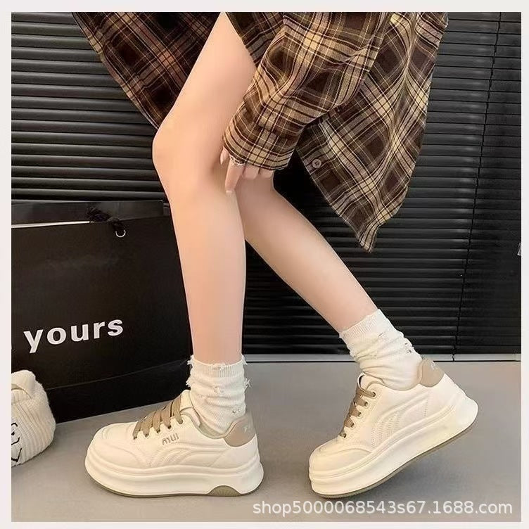 Women's Fabric Casual Sneakers with Warm Lining