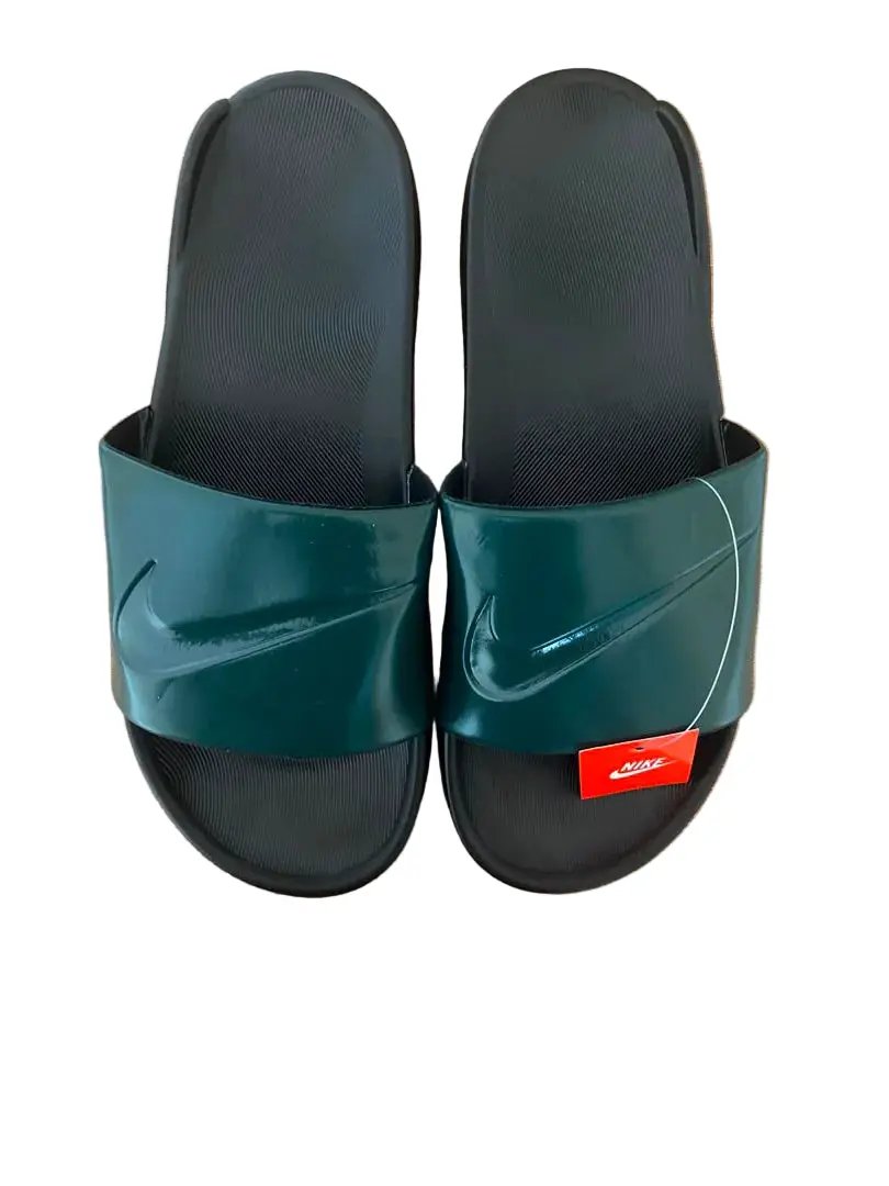 Premium Leather-Look Slides
