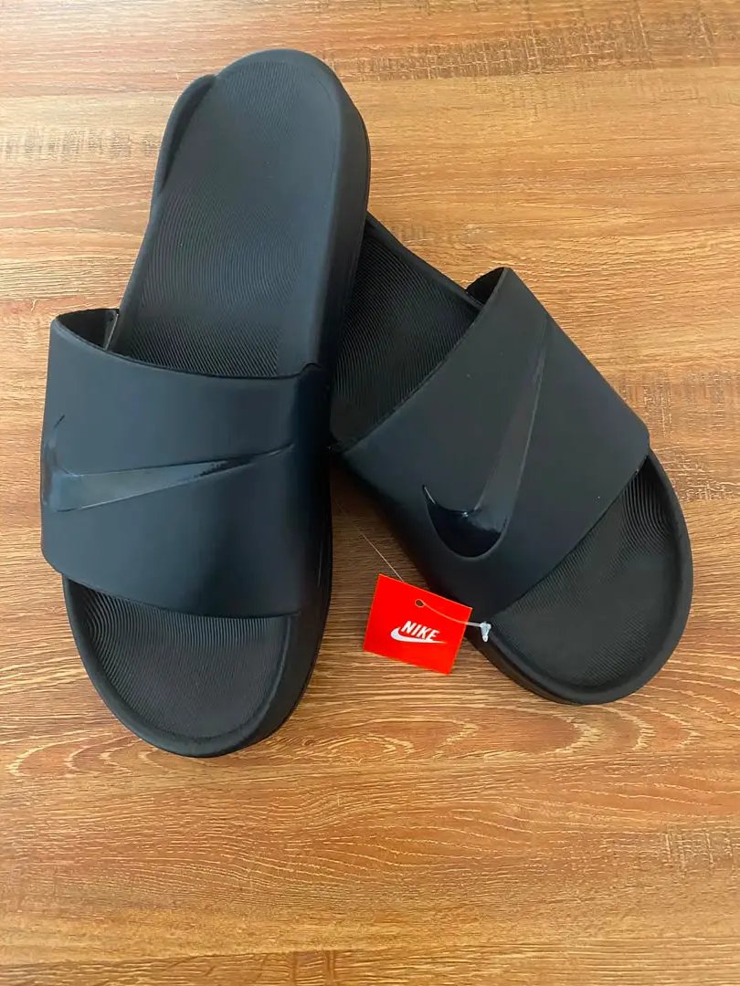 Premium Leather-Look Slides