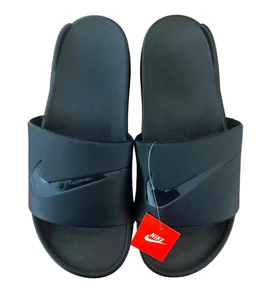 Premium Leather-Look Slides