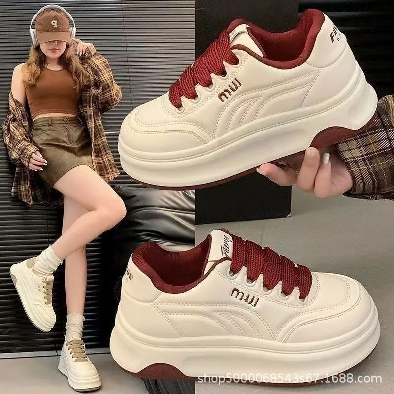 Women's Fabric Casual Sneakers with Warm Lining