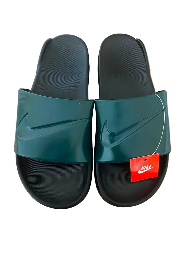 Premium Leather-Look Slides